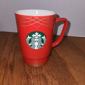 Starbucks Red Gold 2020 Coffee Mug 20 fl. oz. Logo Mug